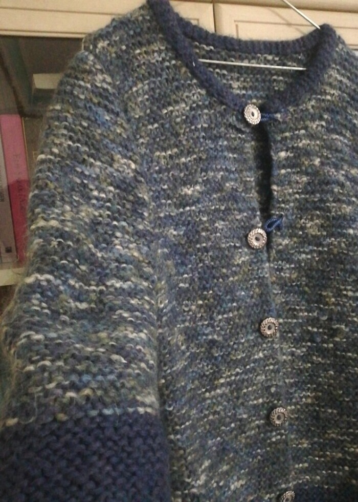 El örgüsü hırka ceket  - Görsel 4