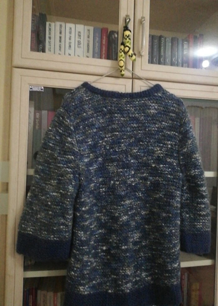 El örgüsü hırka ceket  - Görsel 5