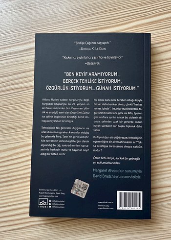  Beden Renk Cesur Yeni Dünya - Aldous Huxley