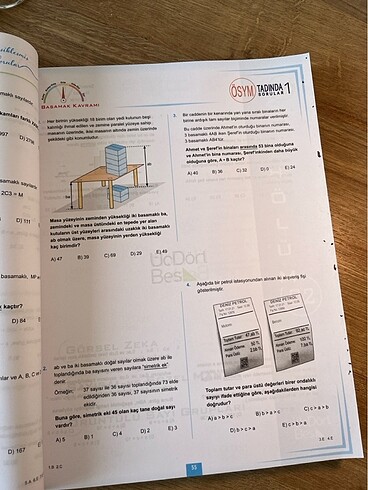  Beden tyt üç dört beş matematik