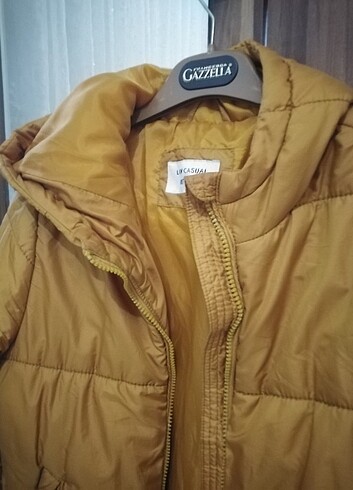 38 Beden sarı Renk Mont 
