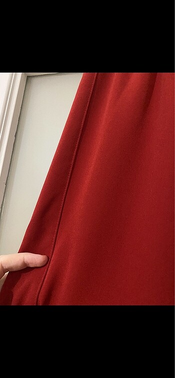 Trendyol & Milla Bol paça kumaş pantolon