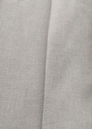 Gri Midi Kumaş Kadın Pantolon - Görsel 7