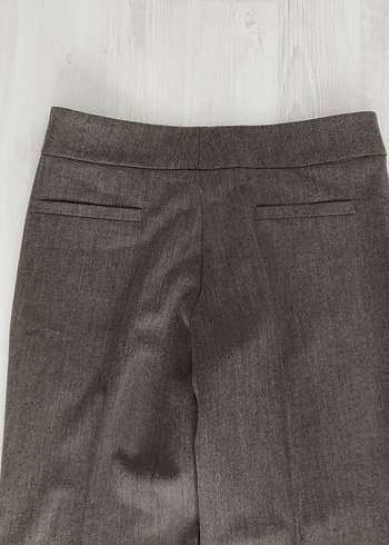 Kahverengi Kadın Kumaş Pantolon - Görsel 6