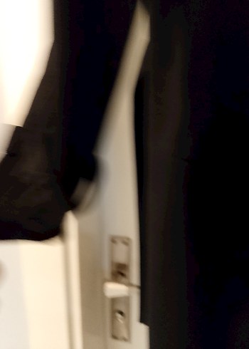 siyah süvet trençkot - Görsel 7