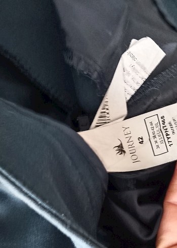 Lacivert Kadın Kumaş Pantolon - Görsel 8