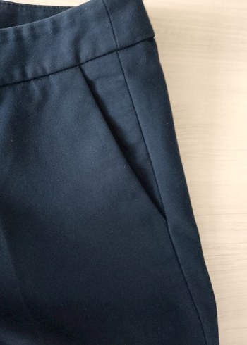 Lacivert Kadın Kumaş Pantolon - Görsel 5