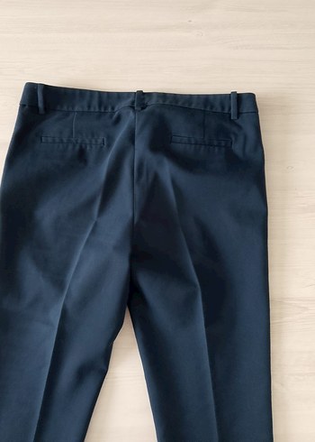 Lacivert Kadın Kumaş Pantolon - Görsel 6