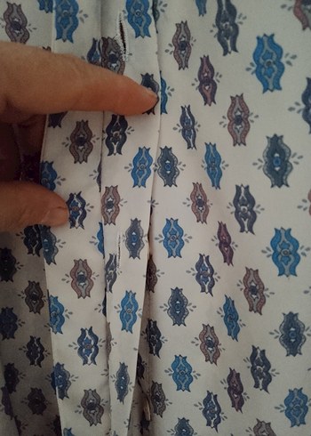 Bohem Uzun Kollu Keten Gömlek - Görsel 8