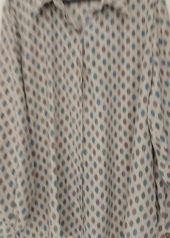 Bohem Uzun Kollu Keten Gömlek - Görsel 2