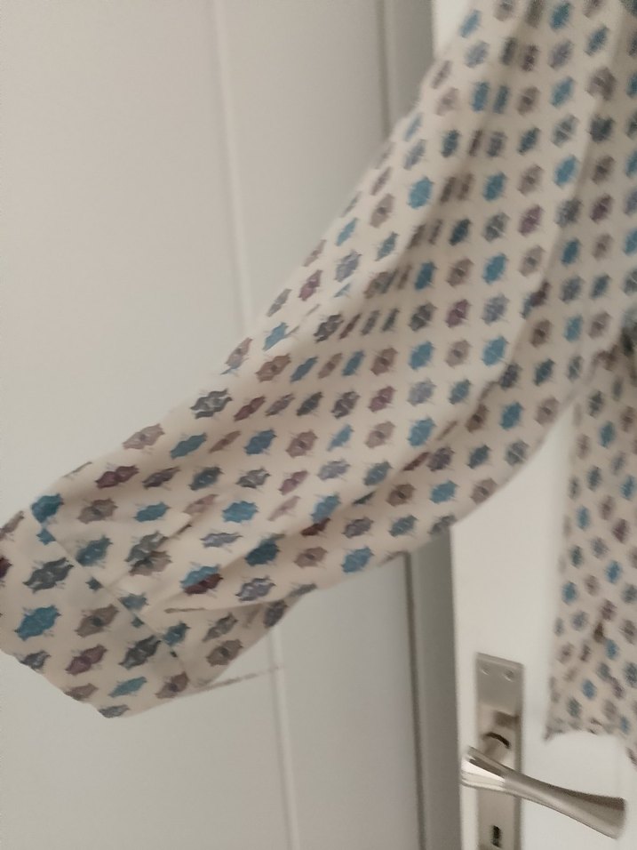 Bohem Uzun Kollu Keten Gömlek - Görsel 3