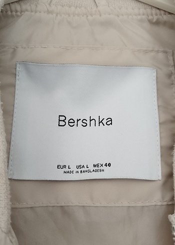 Bershka Bej Bomber Ceket