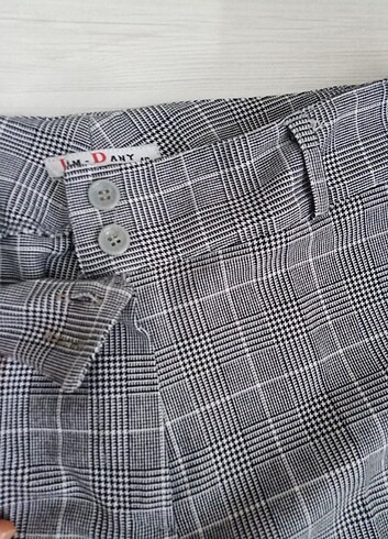 Ekoseli pantolon - Görsel 2