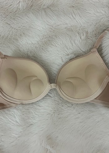 Bej Düz Bohem Tarzı Sütyen - Görsel 2