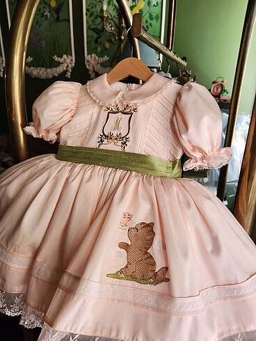 Mama Latte Bonnet Bebek Elbisesi