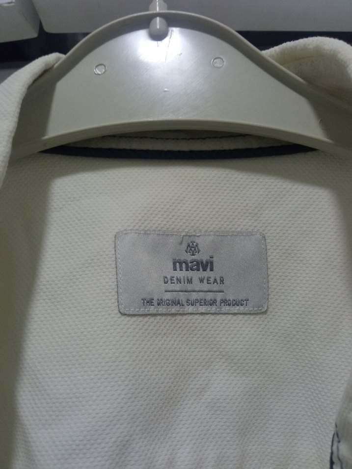 Beyaz Keten Erkek Gömlek, Uzun Kollu, Regular Fit - Görsel 2