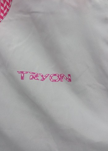 Beyaz Kırmızı Fermuarlı Spor Kadın Ceket - Görsel 4