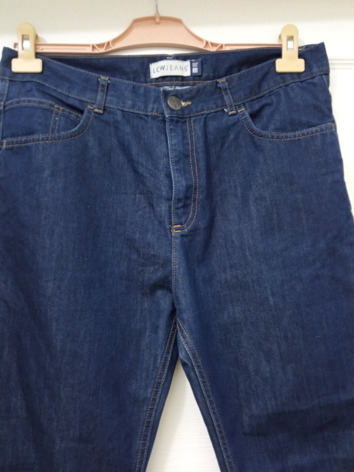 Lacivert Erkek Denim Pantolon Regular Fit - Görsel 2