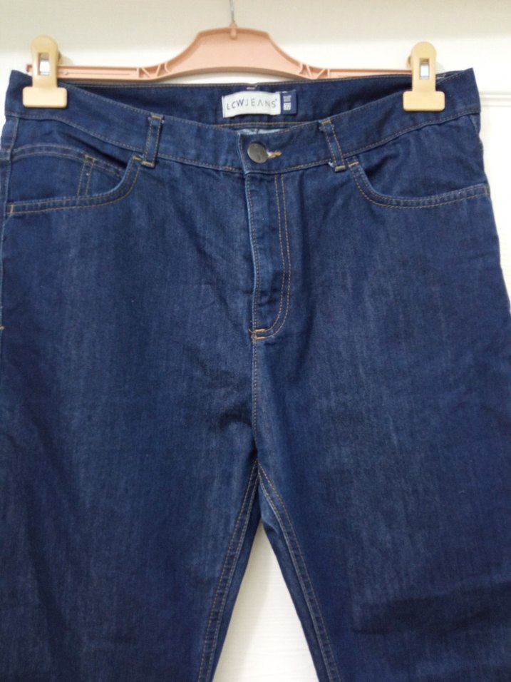 Lacivert Erkek Denim Pantolon Regular Fit - Görsel 3