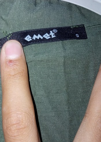 Yeşil Nakışlı Uzun Bohem Elbise - Görsel 3