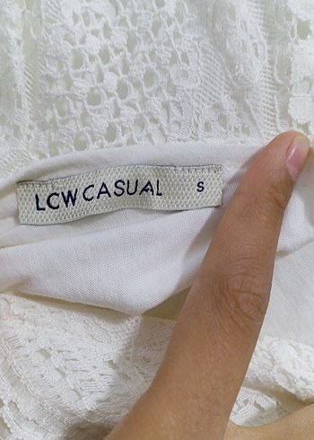 Dantel Detaylı Beyaz Mini Örme Elbise - Görsel 3