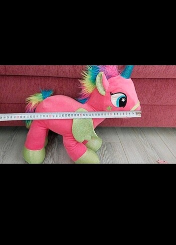 Beden Renk Unicorn Peluş Oyuncak ve Puzzle