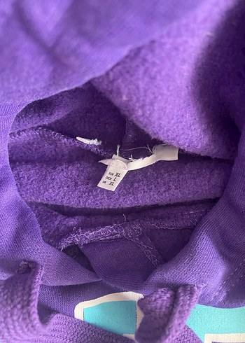Koton Mor Kadın Kapüşonlu Sweatshirt
