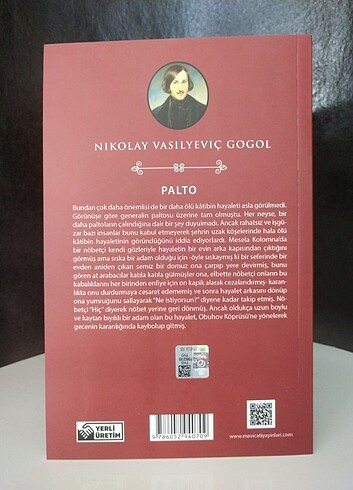  Palto Gogol Dünya Klasikleri 