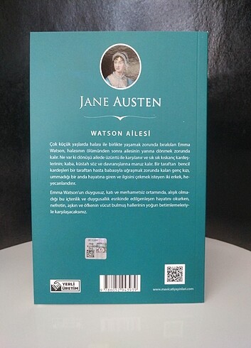  Watson Ailesi Jane Austen Dünya Klasikleri 