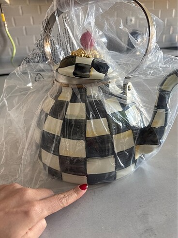 Beden siyah Renk Mackenzie teapot
