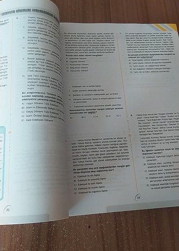 Beden Renk AYT Edebiyat Soru Bankası 2. Oturum