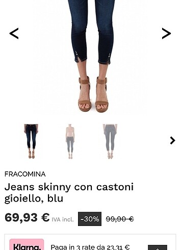 FRACOMİNA JEANS ORİJİNAL ÜRÜN - Görsel 5