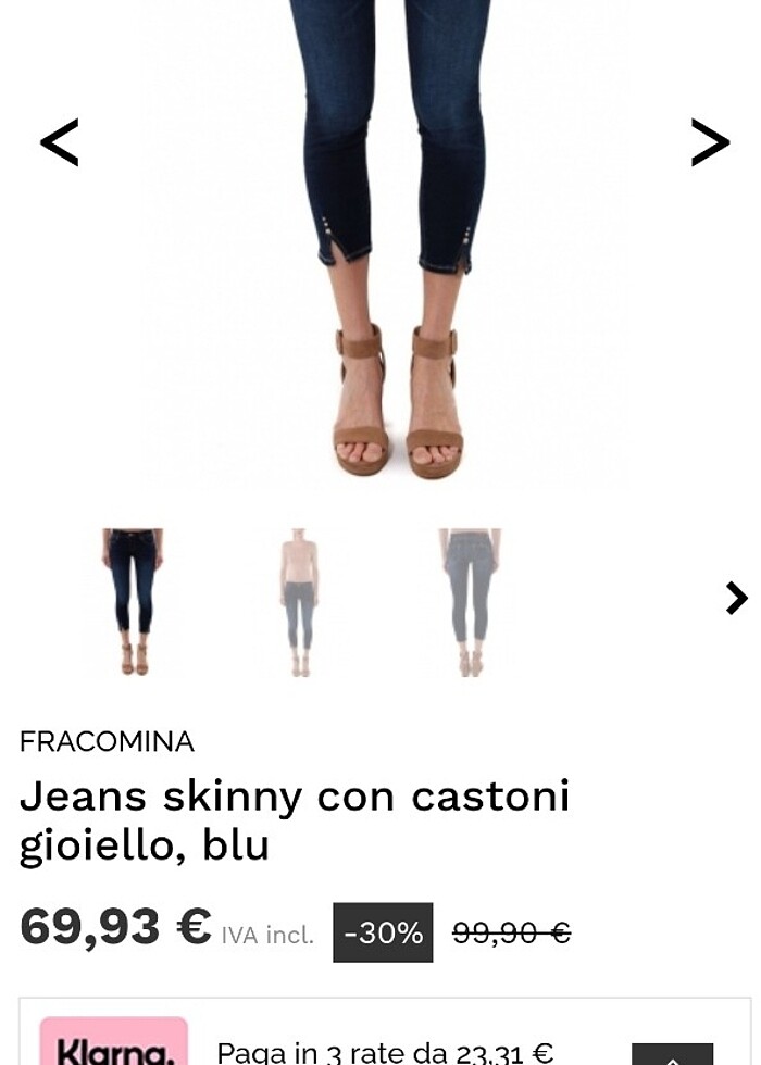 FRACOMİNA JEANS ORİJİNAL ÜRÜN - Görsel 5