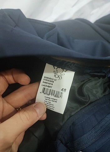 Mango Ceketli Lacivert Takım Elbise  - Görsel 11