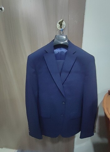 Mango Ceketli Lacivert Takım Elbise  - Görsel 2