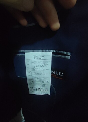 Damat Lacivert Takım Elbise  - Görsel 3