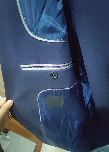 Damat Lacivert Takım Elbise  - Görsel 7