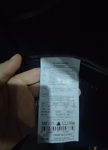 Damat Lacivert Takım Elbise  - Görsel 8