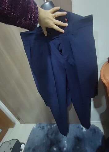 Damat Lacivert Takım Elbise  - Görsel 9