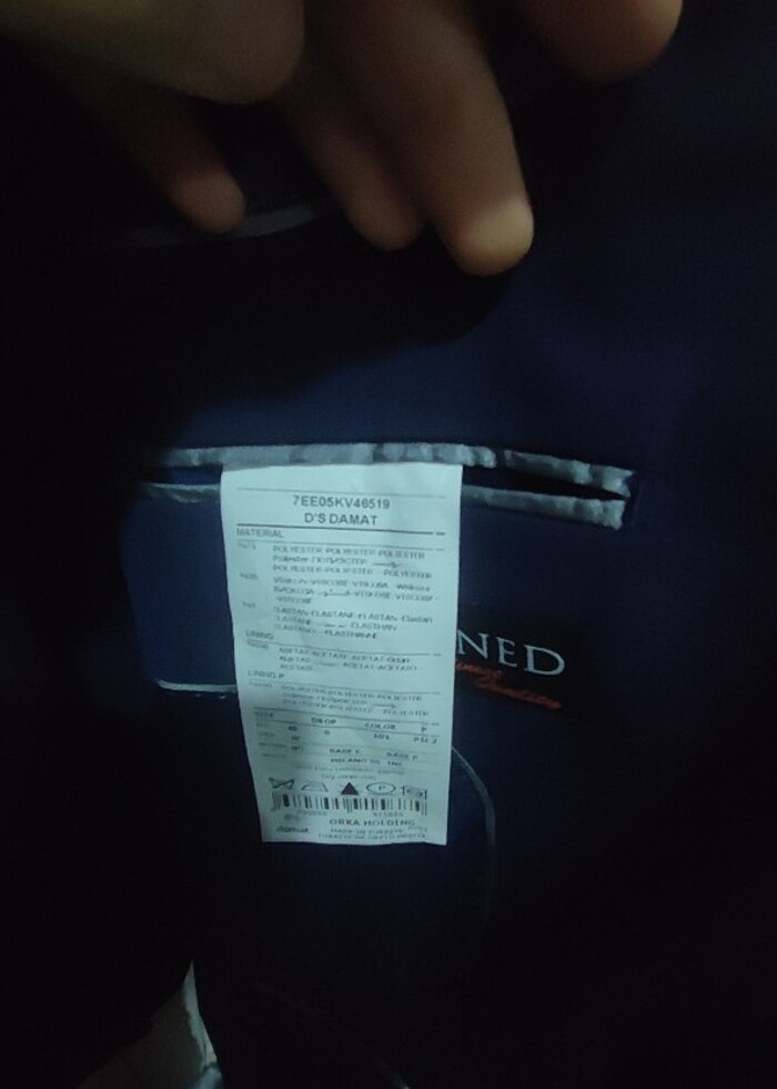 Damat Lacivert Takım Elbise  - Görsel 3