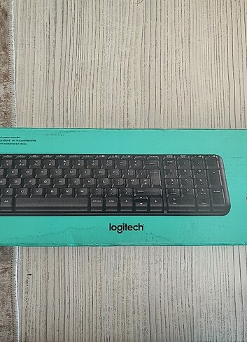 Logitech kablosuz q klavye ve maouse seti