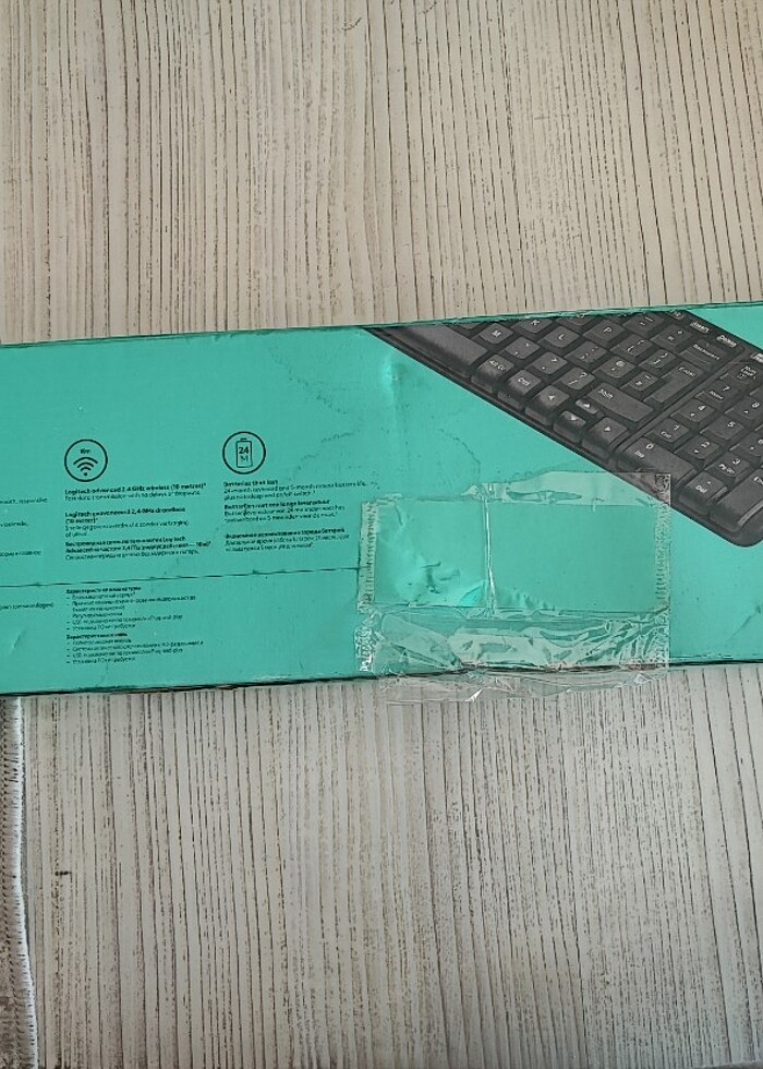 Logitech kablosuz q klavye ve maouse seti - Görsel 3