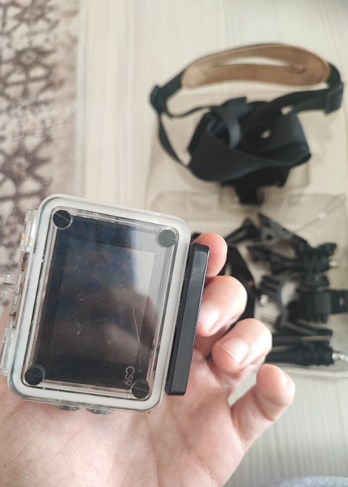 Takara Cs10 Full HD/ECR aksiyon kamerası  - Görsel 2