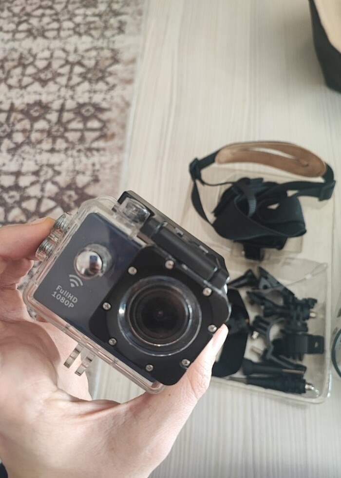 Takara Cs10 Full HD/ECR aksiyon kamerası  - Görsel 3