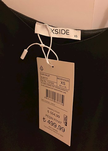 xs Beden Siyah kadın bluz