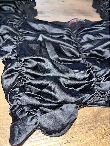 s Beden Saten crop bluz
