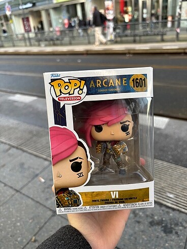 Funko Pop Arcane Vi Figür