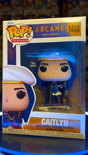 Funko Pop Arcane Caitlyn Figür