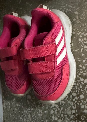 Kızlar için Pembe Cırt Cırtlı Spor Ayakkabı - Görsel 4