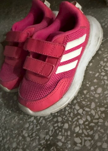 Kızlar için Pembe Cırt Cırtlı Spor Ayakkabı - Görsel 3